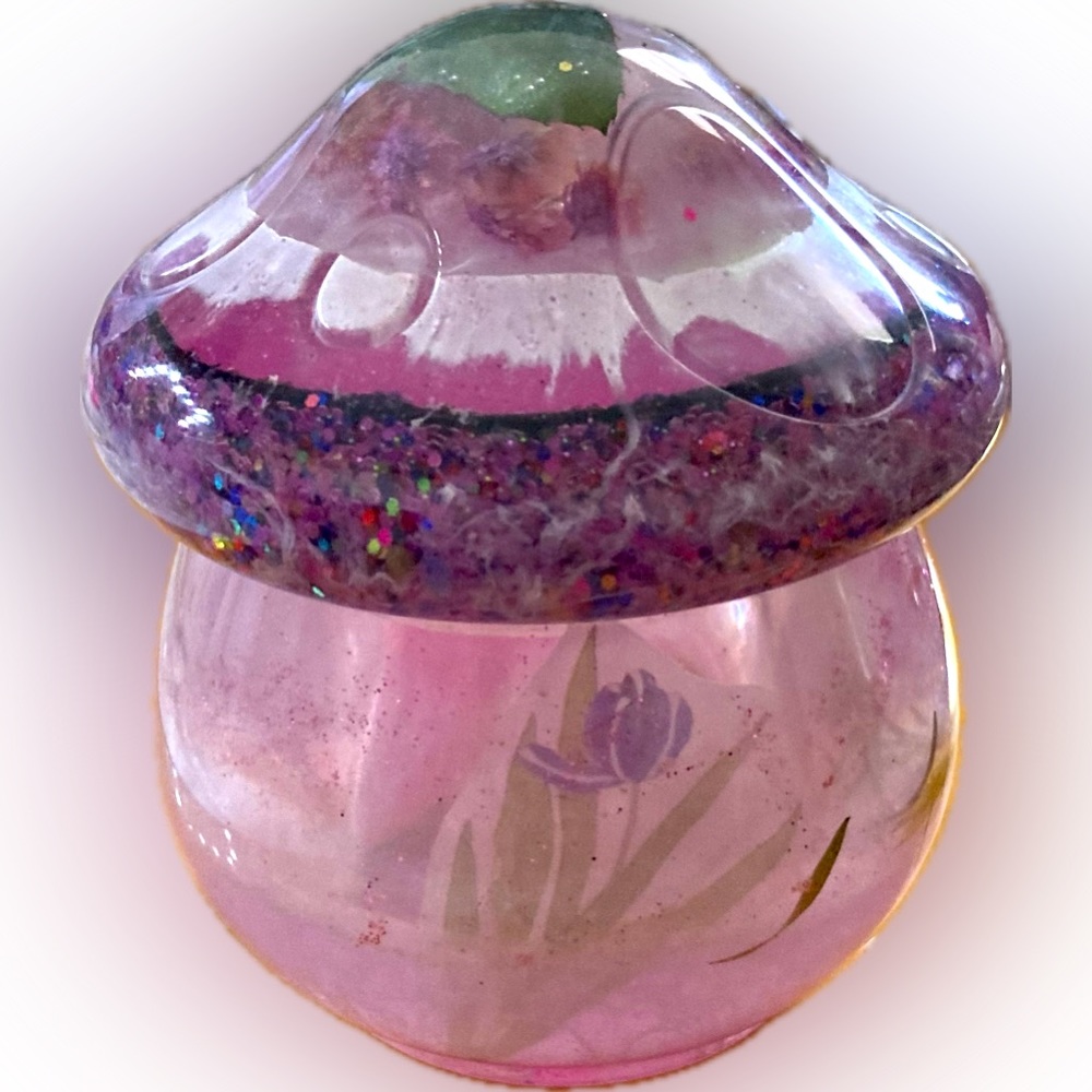 Epoxy resin mushroom jar